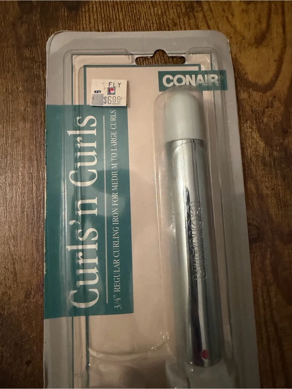 Vintage 1991 Conair Curls ’n Curls 3/4” Curling Iron CD10NLBC Sealed New